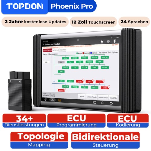 Topdon phoenix pro veicolo - phoenix,