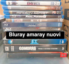 Stock lotto 10 bluray amaray film box cofanetti usato ottimo