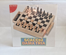 SCACCHIERA IN LEGNO - SCACCHI