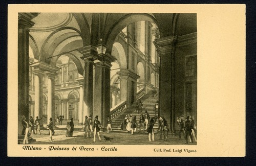 Milano palazzo di brera - -,