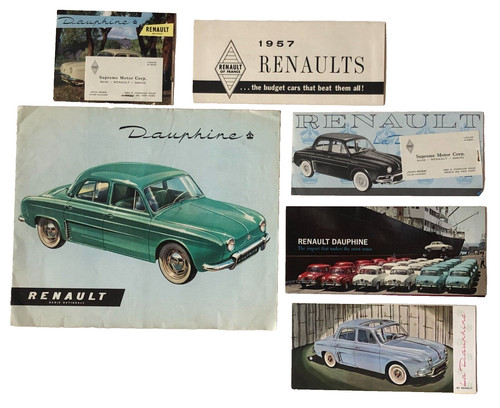 Renault dauphine anni lotto - dauphine, 50