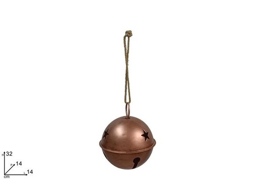 Campanaccio metallo 14cm - metallo,