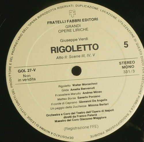 Prl disco giri - disco,