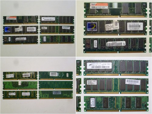 Lotto memoria ram 184 pin - memoria,