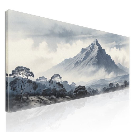 Quadro paesaggio astratto - paesaggio,