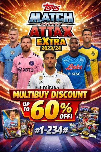 Match attax extra - attax, 2023/24