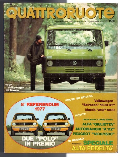 Quattroruote 264 dicembre - quattroruote,