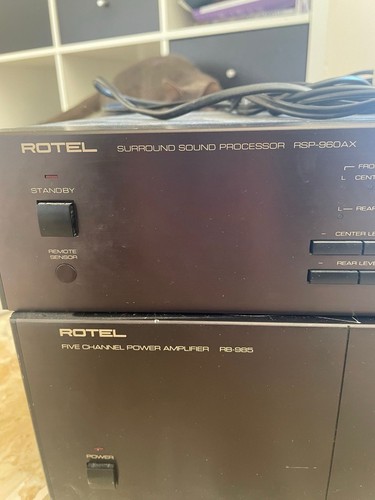Rotel 985 and rsp 960ax - rotel, rb