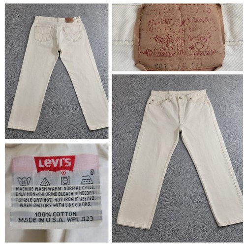 Jeans vintage levi 501 uomo - levi's,
