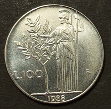 100 lire minerva 1977 - minerva,