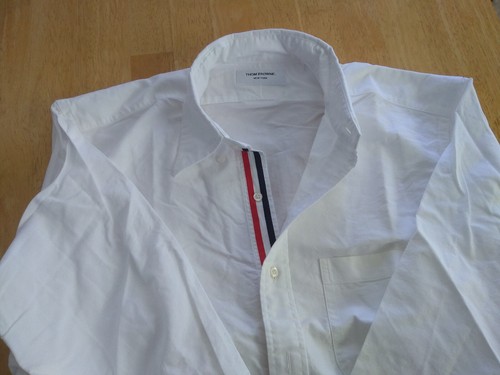 Oxford grosgrain bianco thom - grosgrain,