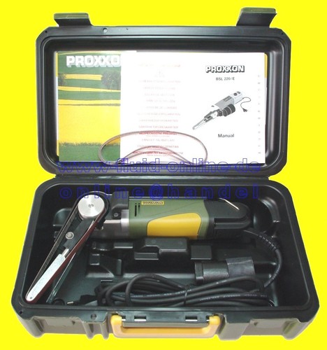 Levigatrice nastro proxxon - nastro,