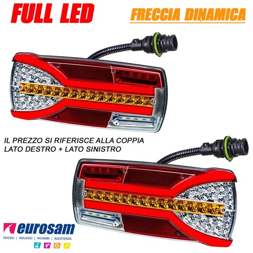 Coppia fanali posteriori led - fanali,