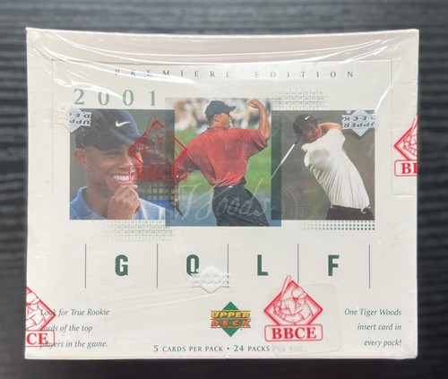 Upper deck golf 2001 - upper, scatola