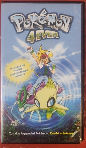 Vhs pokemon 4ever italian - vhs,