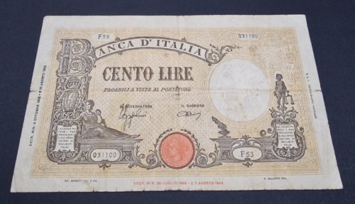 Cento 100 lire barbetti - cento,