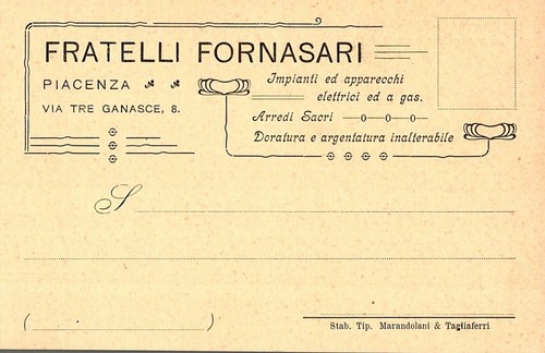Cartolina 1910 fratelli - 1910,