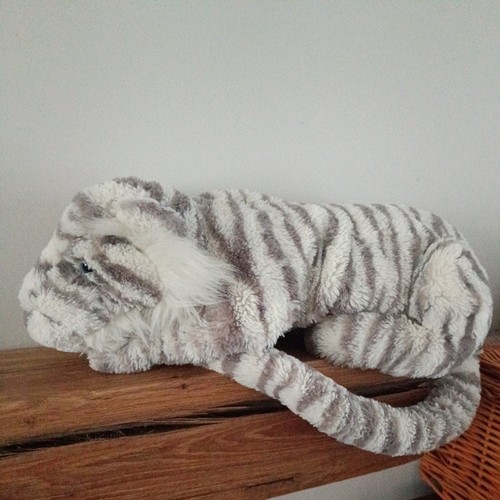 Jellycat sacha grigio bianco - jellycat,