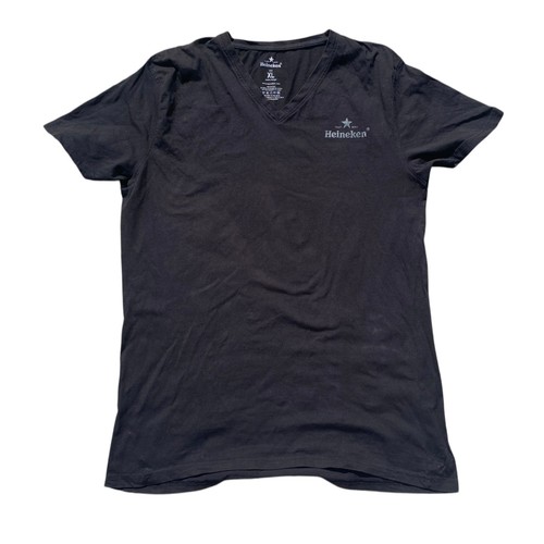 Heineken tshirt nera scollo - , a