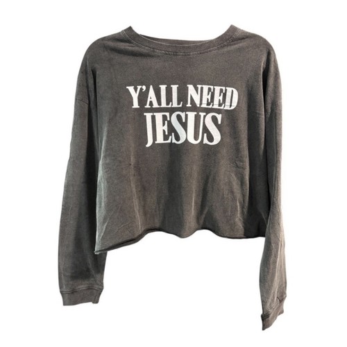 Crop top zutter all need - crop, y'all