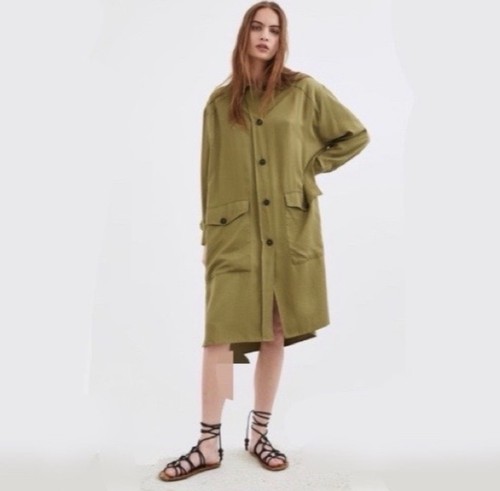 Abito camicia oversize zara - abito,