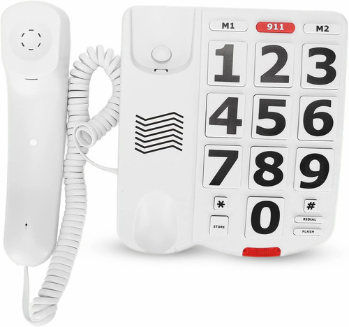Telefono pulsanti grandi - grandi, per