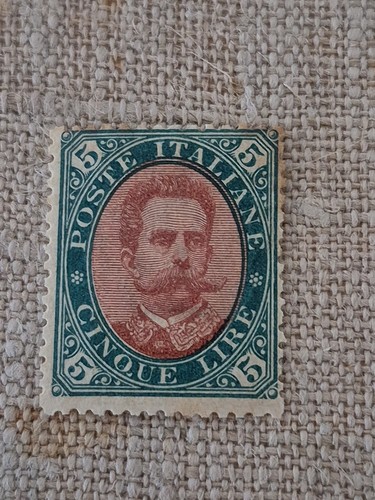 Regno italia 1889 effige - d'italia,