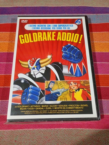 Goldrake addio dvd 2006 - goldrake,