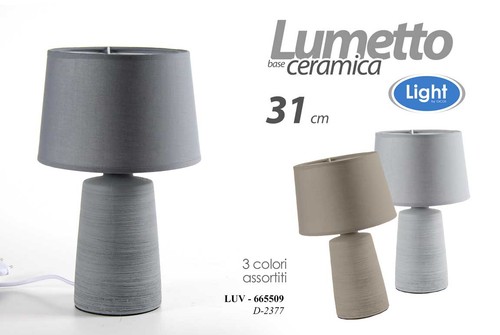 Lampada tavolo ceramica