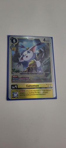 Digimon bt15 037 gatomon - digimon, bt15-037