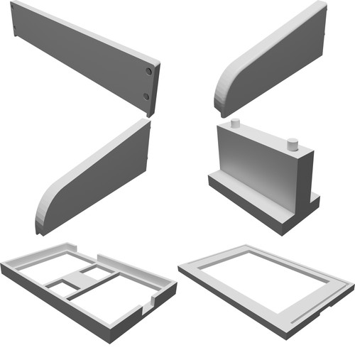 Supporto tablet per drone - supporto,