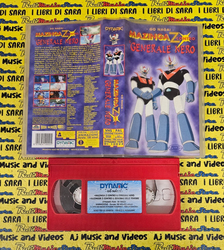 Vhs film mazinga contro il - contro,