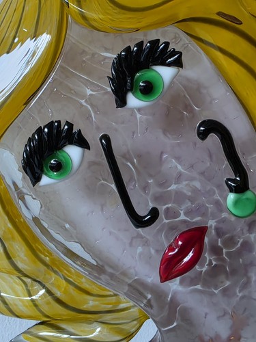 Badioli scultura vetro di - in,