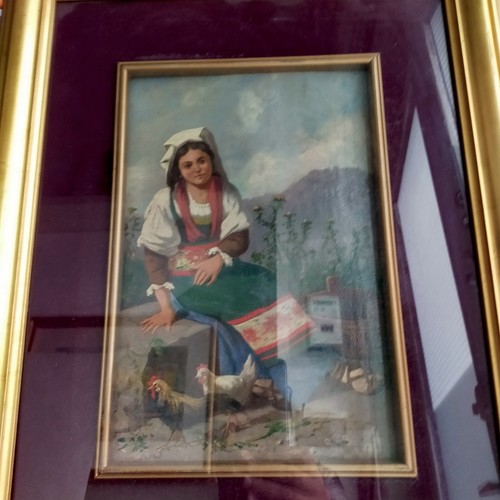 Quadro milone giovanni olio - quadro,