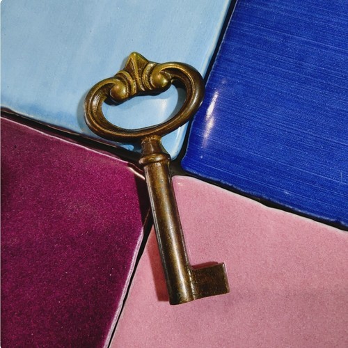 Chiave ottone old evita per - chiave,