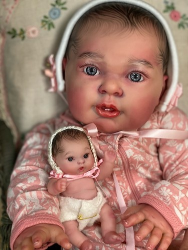 Bambola neonato reborn - bambola, 21"