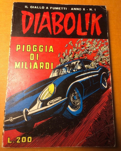 Diabolik prima edizione - prima, anno
