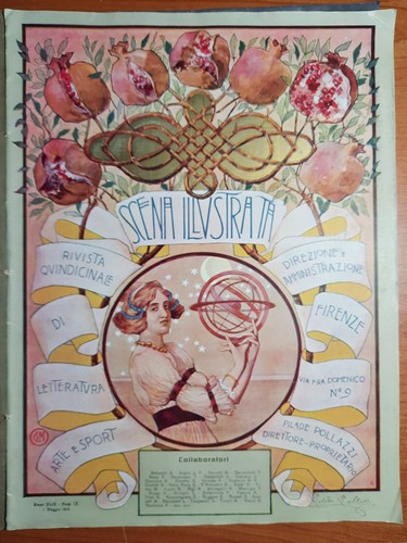 Rivista scena illustrata 9 - illustrata, n°