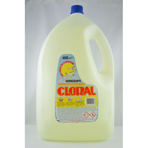 Cloral candeggina 4lt - cloral,