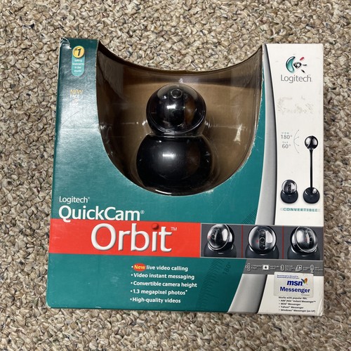 Webcam logitech quickcam orbit - quickcam,