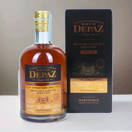 Rhum paz single cask 2003 - de,