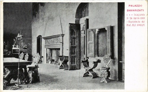 Cpa firenze palazzo davanzati - palazzo,