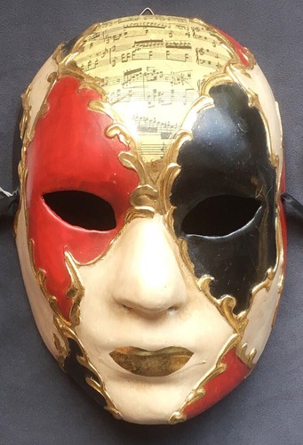 Maschera venezia cartapesta - maschera,