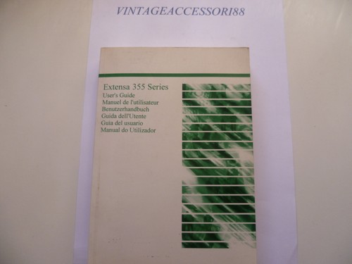 Manuale extensa 355 - 355, acer