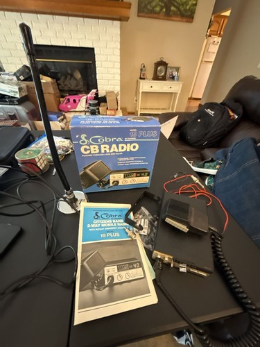 Radio mobile vintage - radio, cobra