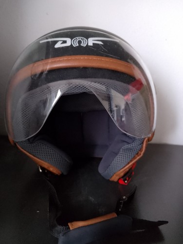 Casco jet nero - jet, opaco
