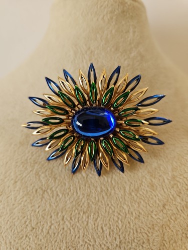 Spilla vintage corona trifari - spilla,