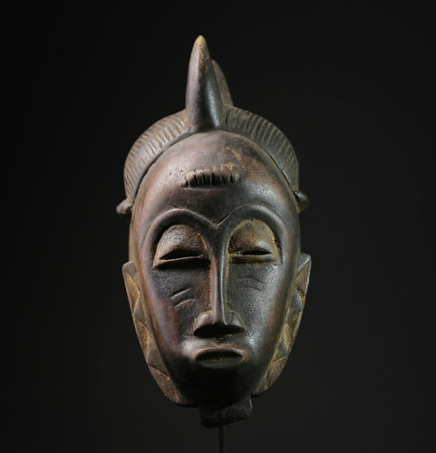 Maschera tribale africana - , in