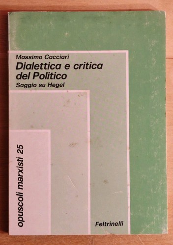 Massimo cacciari dialettica - massimo, e