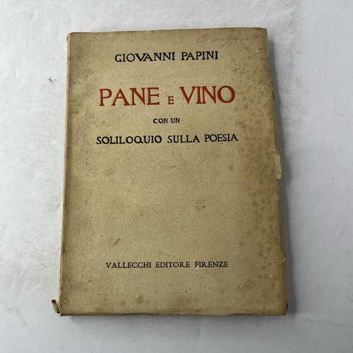Giovanni papini pane - pane, =